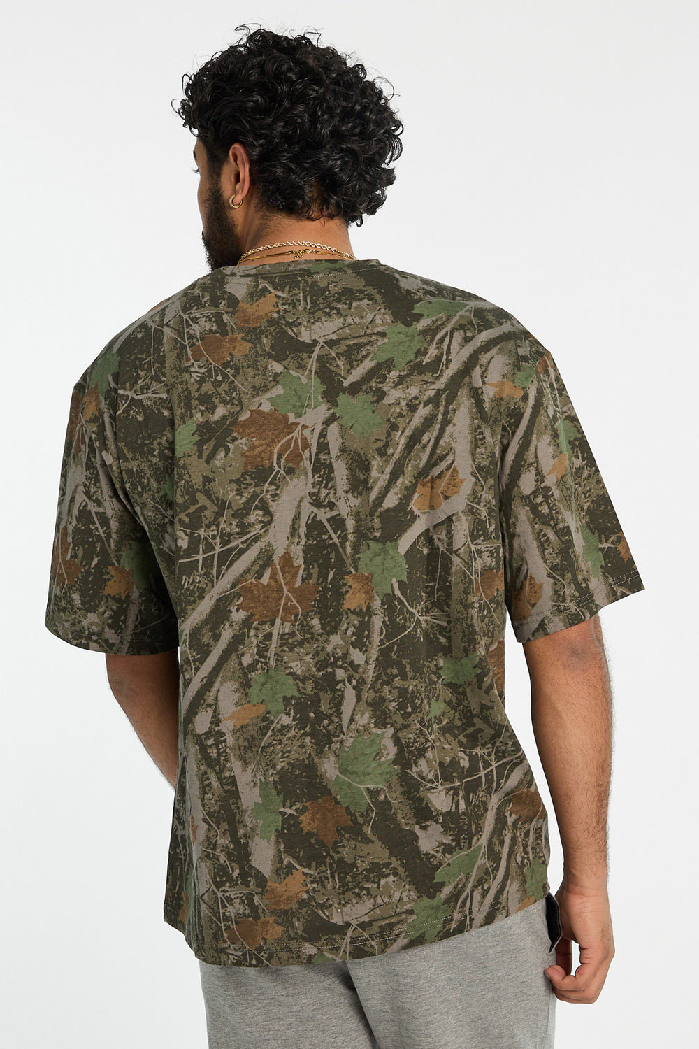 Zoo York Mens Tree Camo Oversized Tee Zoo York Mens Tree Camo Oversized Tee