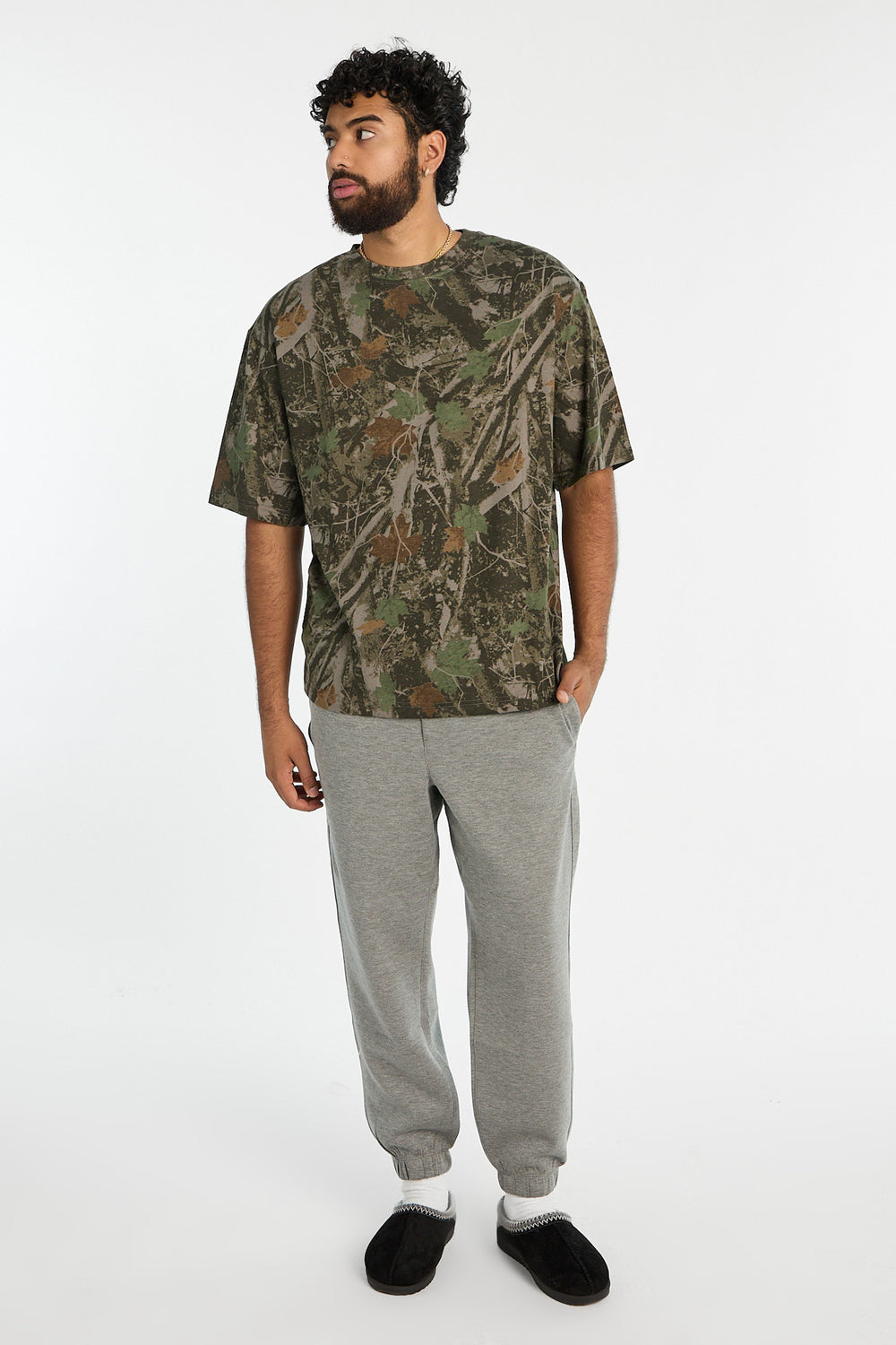 Zoo York Mens Tree Camo Oversized Tee Zoo York Mens Tree Camo Oversized Tee
