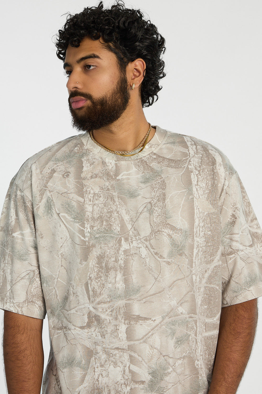 Zoo York Mens Tree Camo Oversized Tee Zoo York Mens Tree Camo Oversized Tee