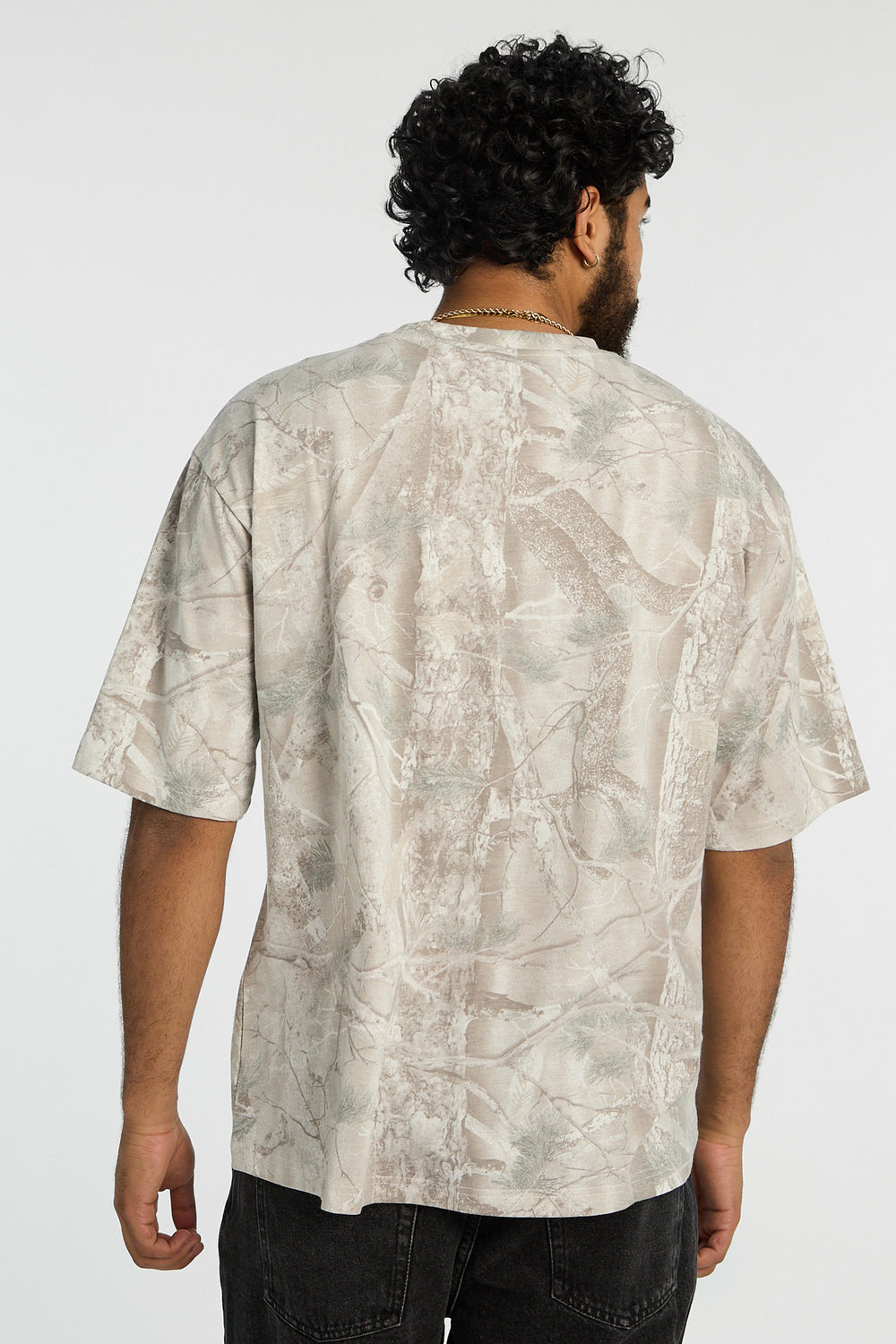 Zoo York Mens Tree Camo Oversized Tee Zoo York Mens Tree Camo Oversized Tee