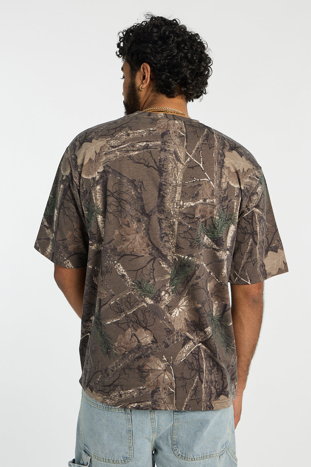 Zoo York Mens Tree Camo Oversized Tee Zoo York Mens Tree Camo Oversized Tee