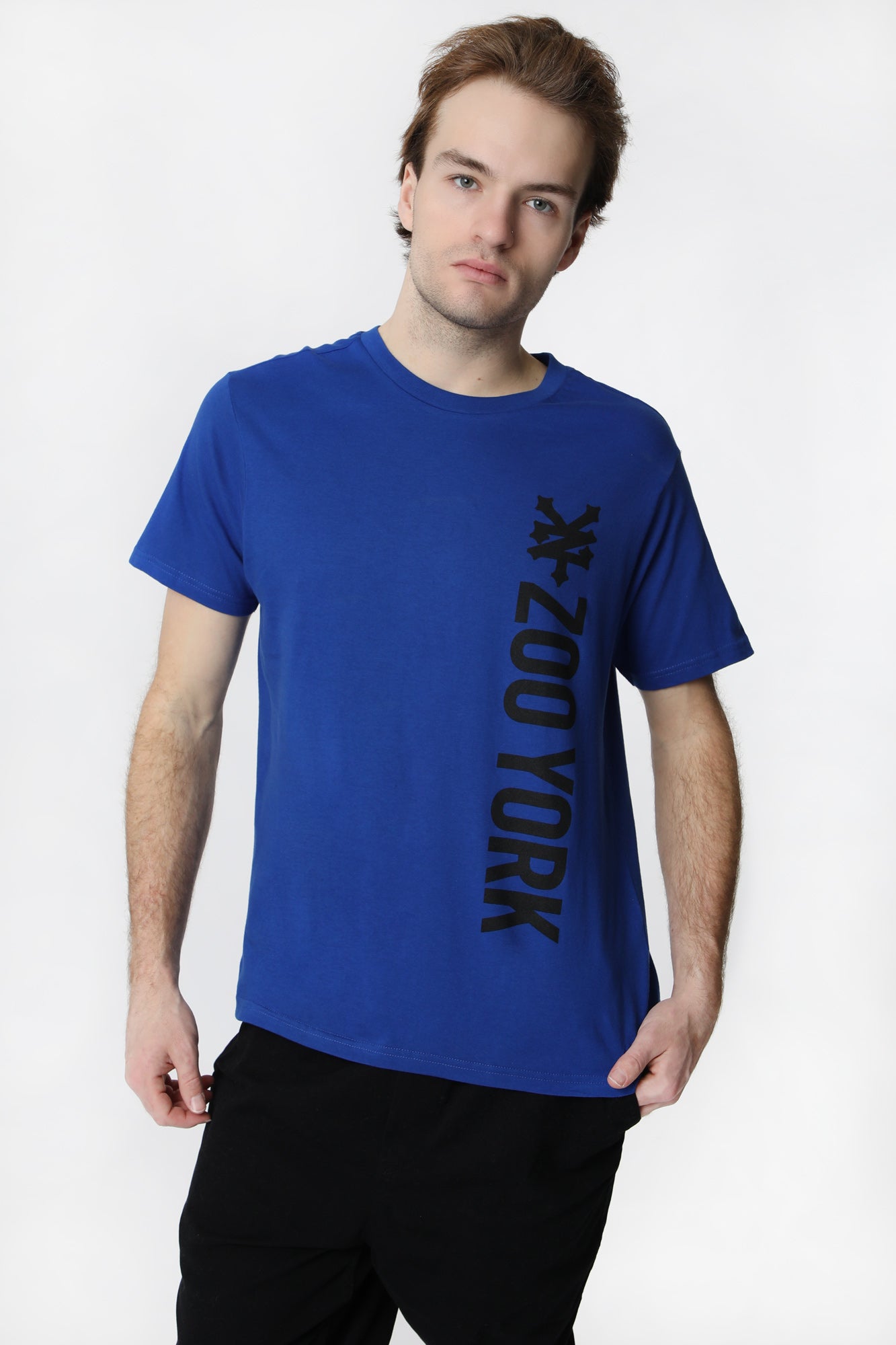 Zoo York Mens Vertical Logo T-Shirt - /