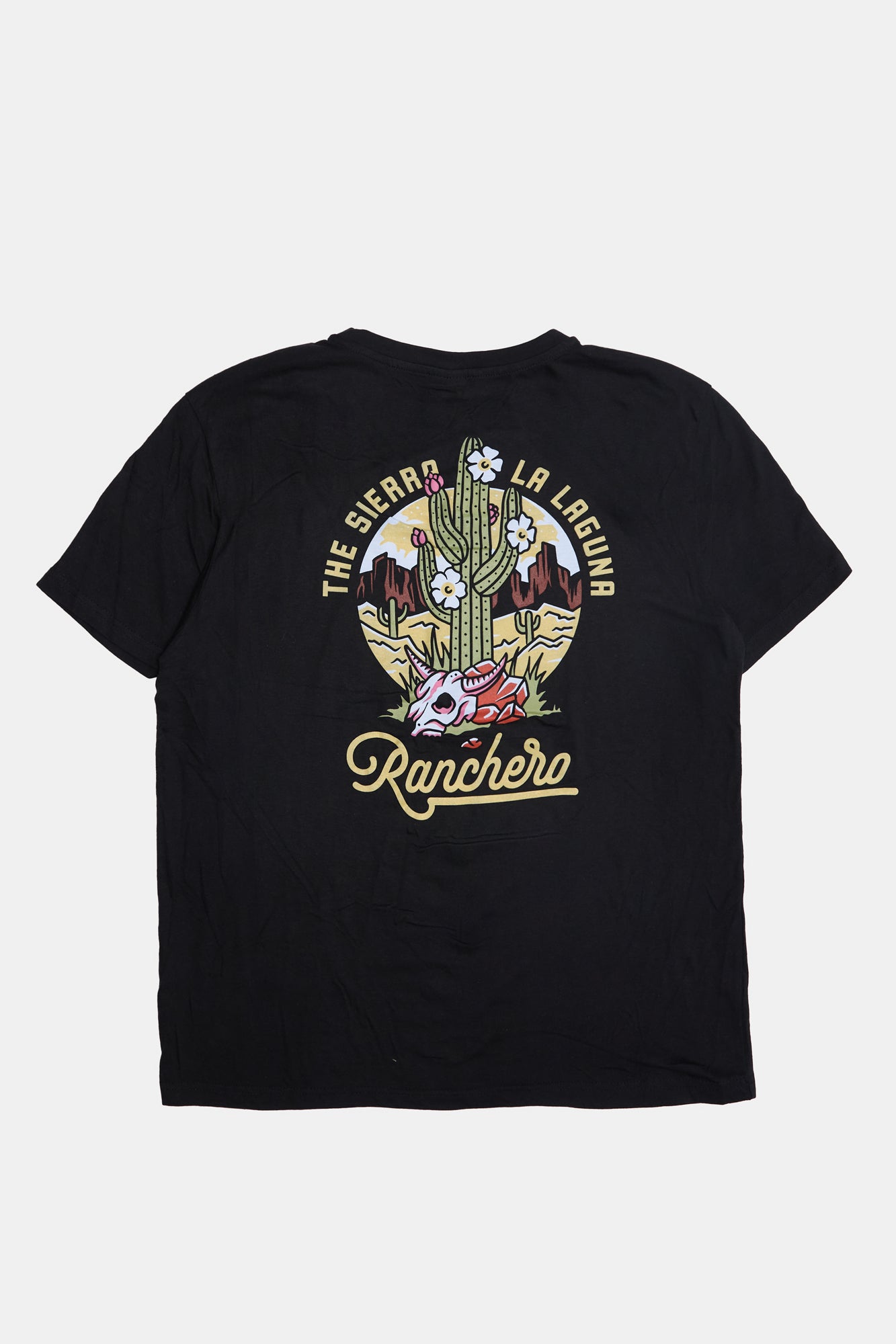 Mens Ranchero Graphic T-Shirt - Black /