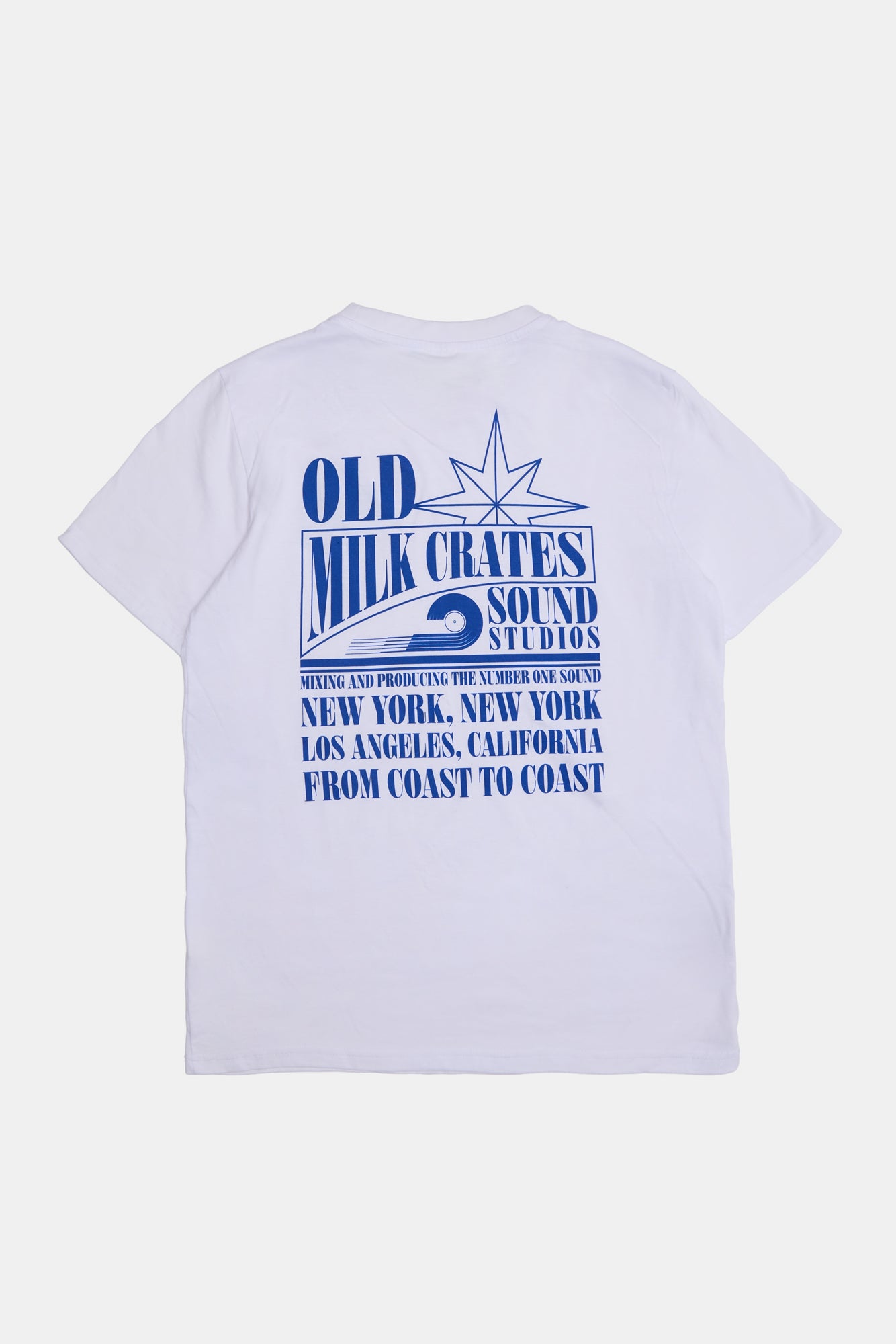 Mens Old Milk Crates T-Shirt - White /