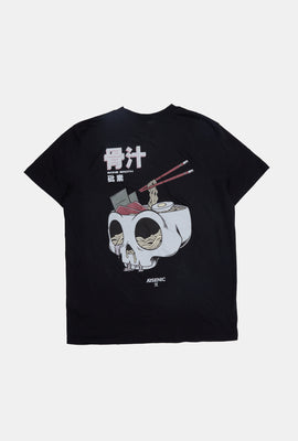 Arsenic Mens Ramen Skull T-Shirt