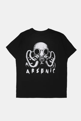 T-shirt imprimé masque à gaz Arsenic homme