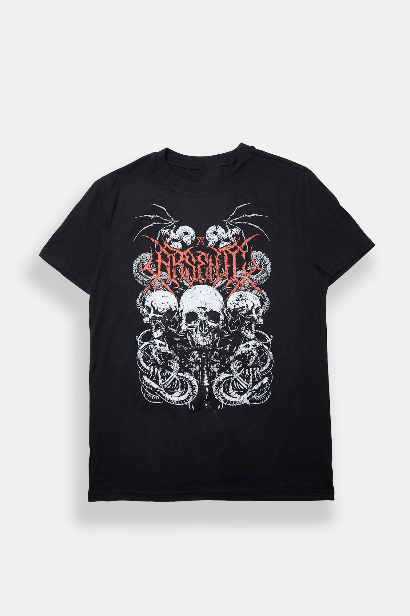 Arsenic Skull Graphic Tee - Black /