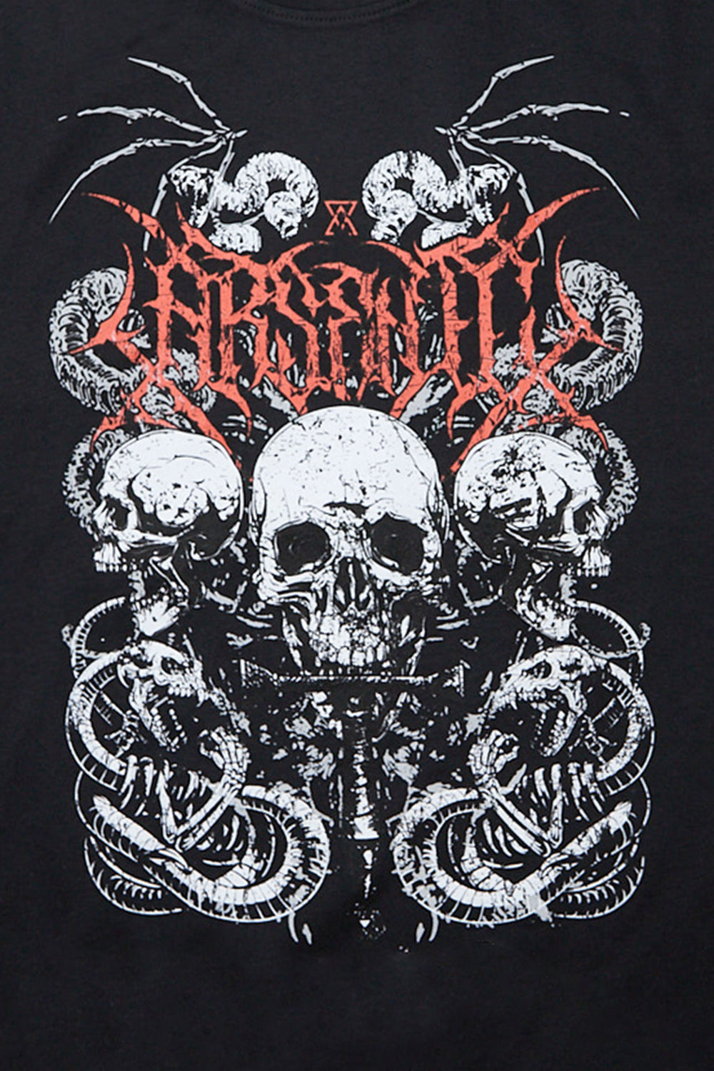 T-shirt imprimé crânes Arsenic T-shirt imprimé crânes Arsenic