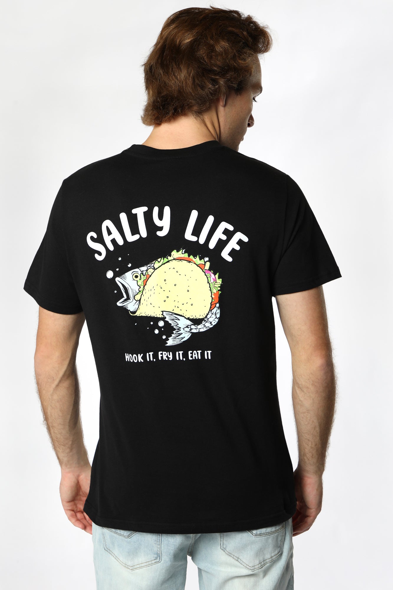 Death Valley Mens Salty Life T-Shirt - Black /