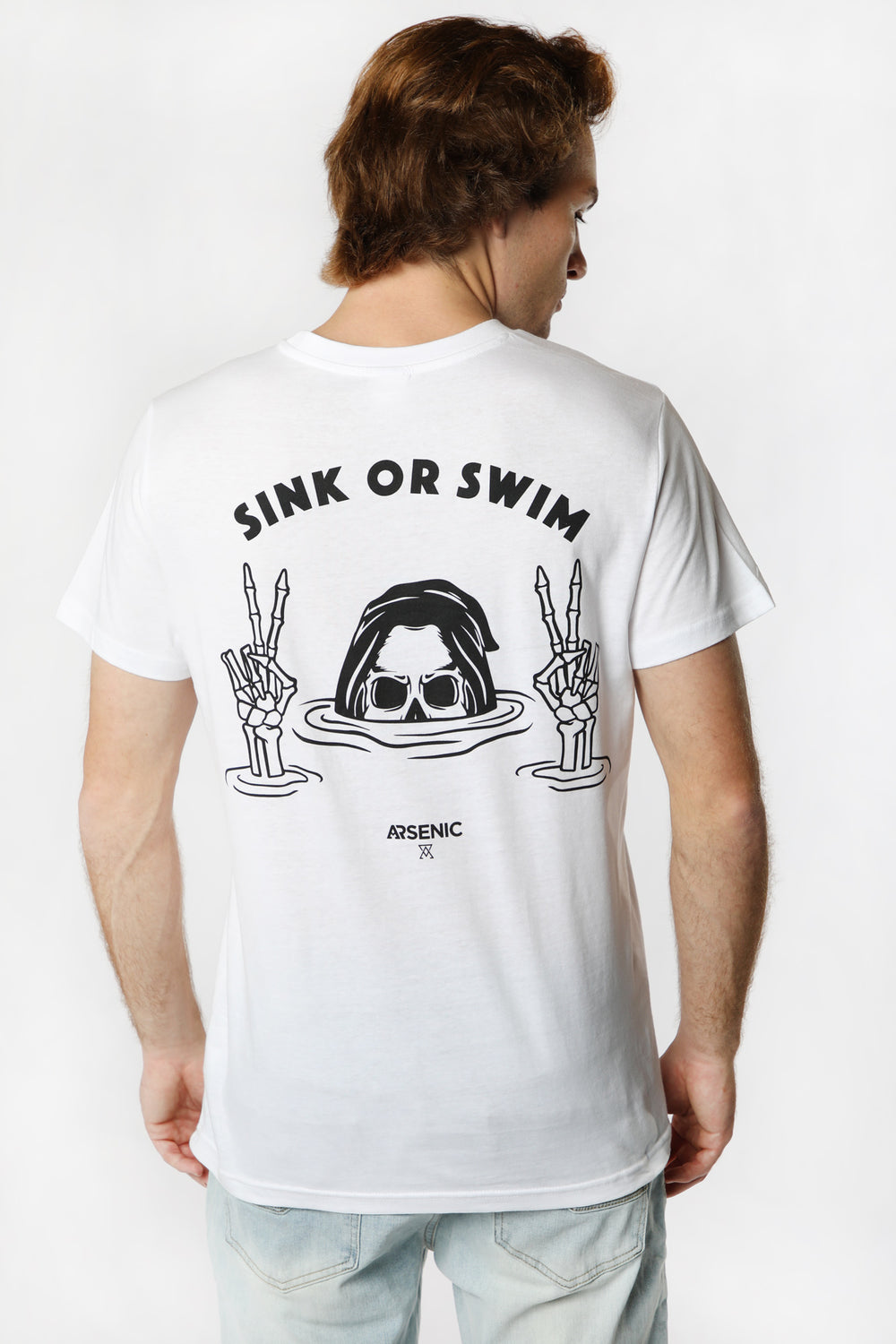 T-Shirt Imprimé Sink Or Swim Arsenic Homme T-Shirt Imprimé Sink Or Swim Arsenic Homme