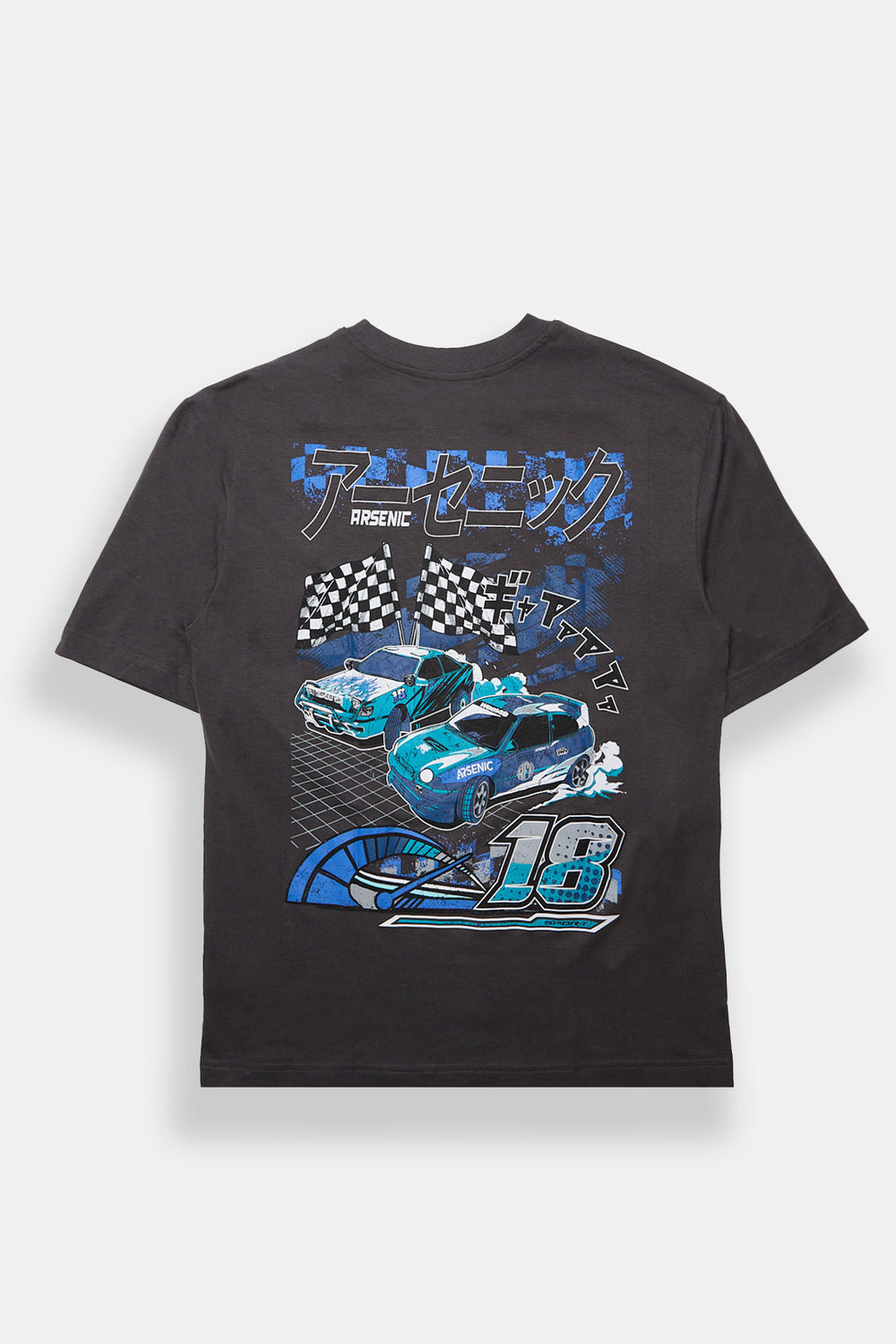 Arsenic Drift Team Graphic Oversized Tee Arsenic Drift Team Graphic Oversized Tee