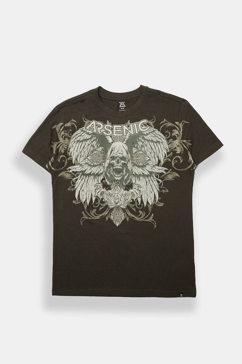 Arsenic Winged Reaper Graphic Tee Arsenic Winged Reaper Graphic Tee