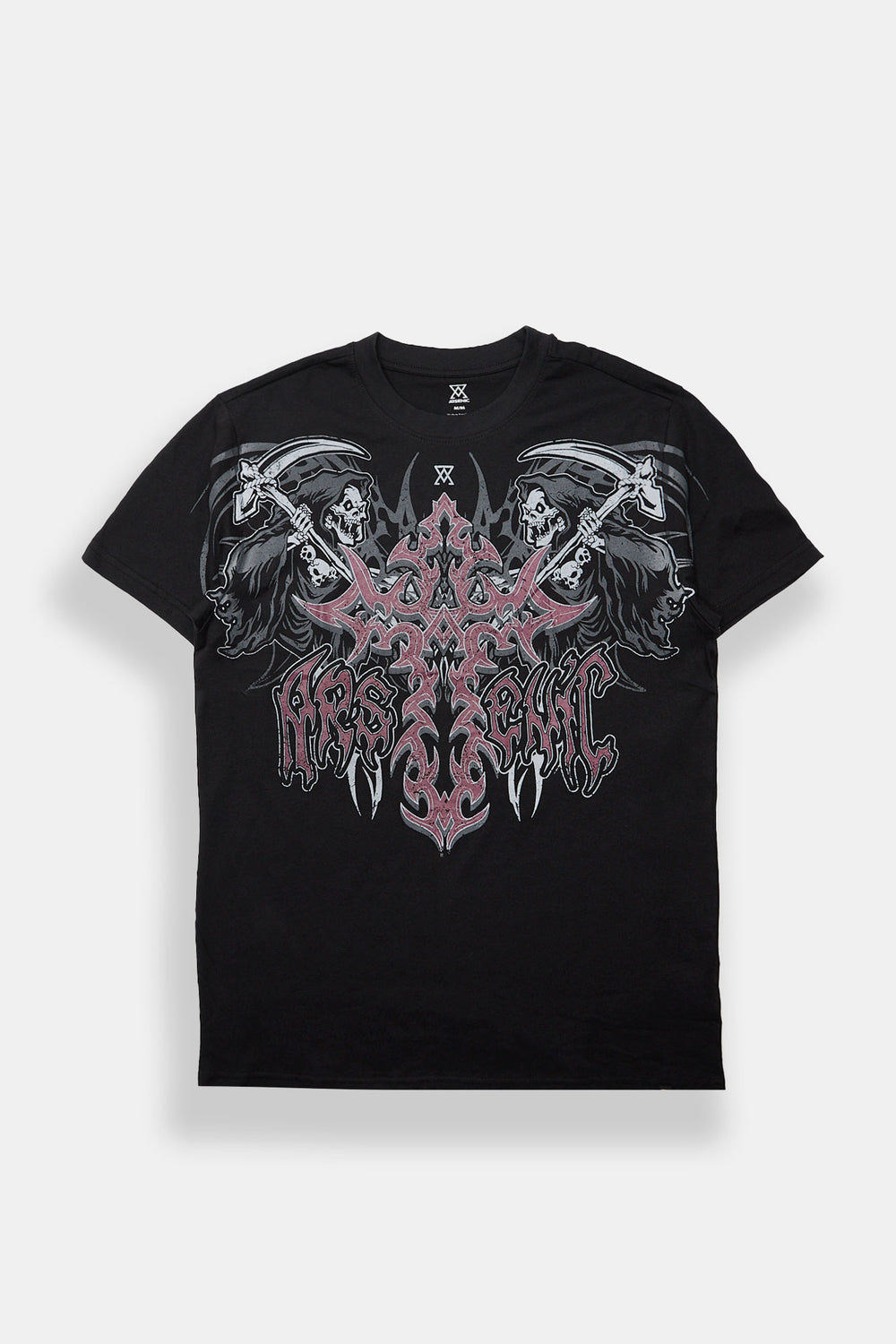 T-shirt imprimé faucheur croix Arsenic T-shirt imprimé faucheur croix Arsenic