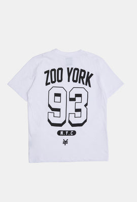 T-shirt imprimé logo universitaire Zoo York homme