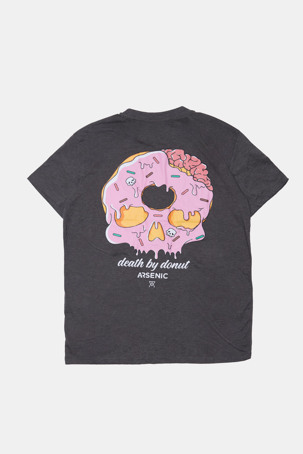 Arsenic Mens Death By Donut T-Shirt Arsenic Mens Death By Donut T-Shirt