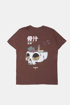 Arsenic Mens Ramen Skull T-Shirt