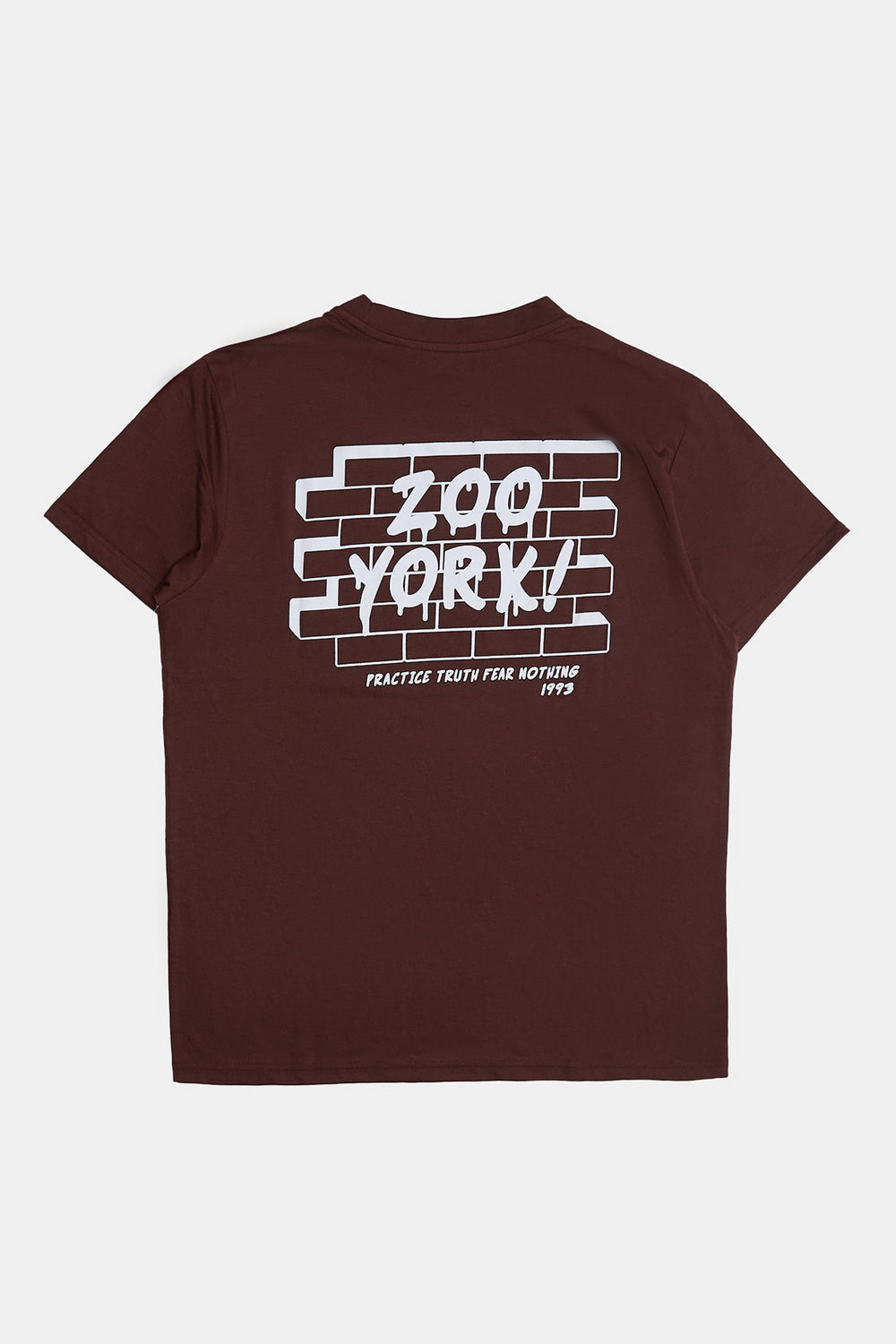 T-shirt imprimé mur de graffitis Zoo York homme T-shirt imprimé mur de graffitis Zoo York homme