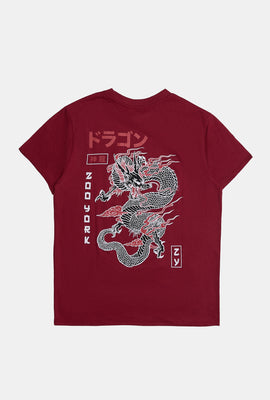 T-shirt imprimé dragon Zoo York homme