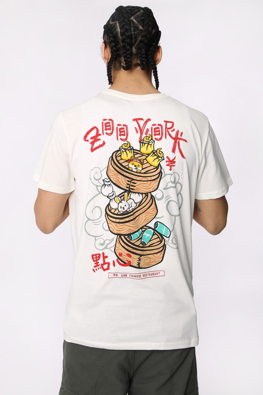 T-Shirt Imprimé Dim Sum Zoo York Homme T-Shirt Imprimé Dim Sum Zoo York Homme