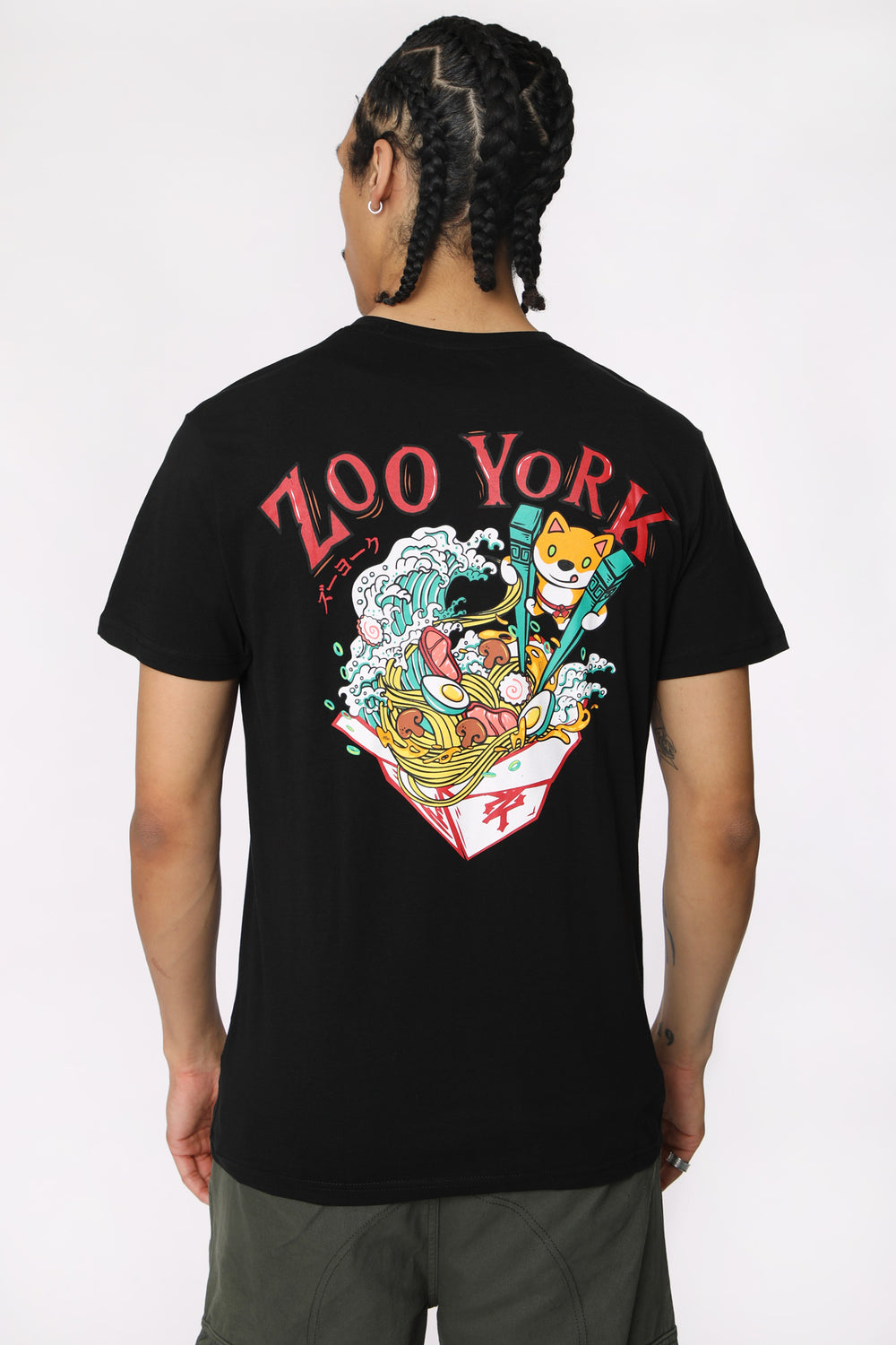 T-Shirt Imprimé Nouilles à Emporter Zoo York Homme T-Shirt Imprimé Nouilles à Emporter Zoo York Homme
