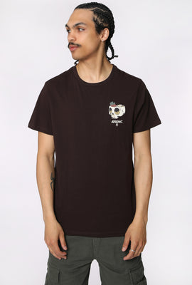 T-Shirt Imprimé Crâne de Ramen Arsenic Homme