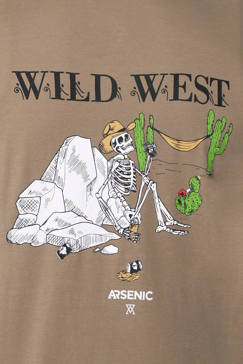 Arsenic Mens Wild West T-Shirt Arsenic Mens Wild West T-Shirt