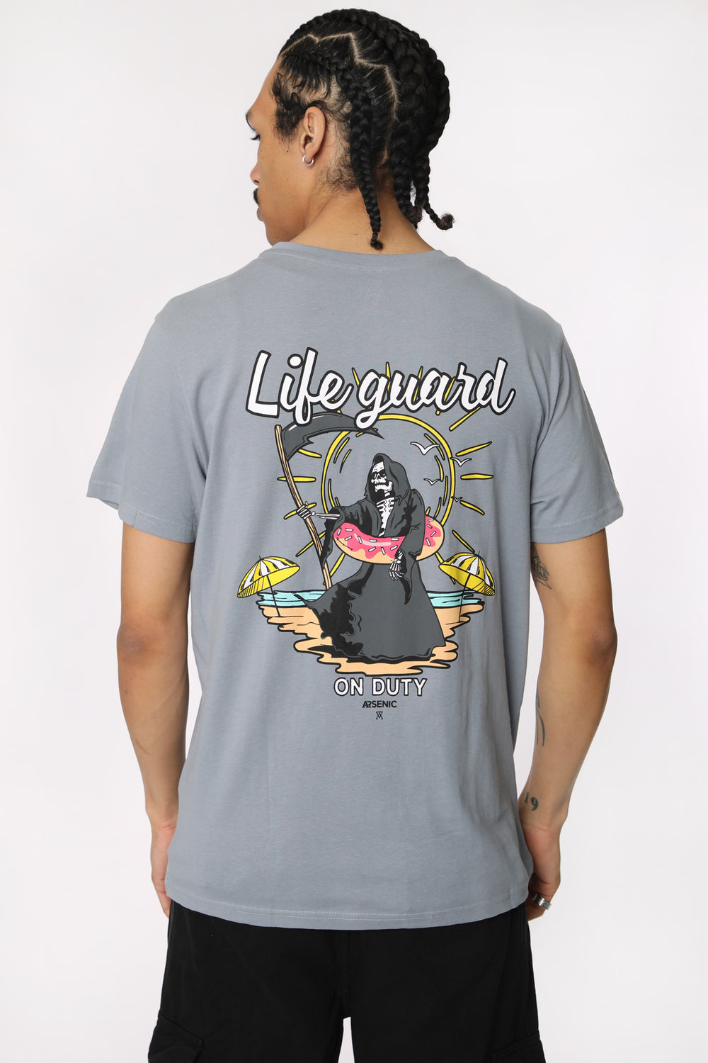 Arsenic Mens Lifeguard T-Shirt Arsenic Mens Lifeguard T-Shirt