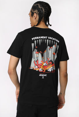 Arsenic Mens Permanent Vacation T-Shirt