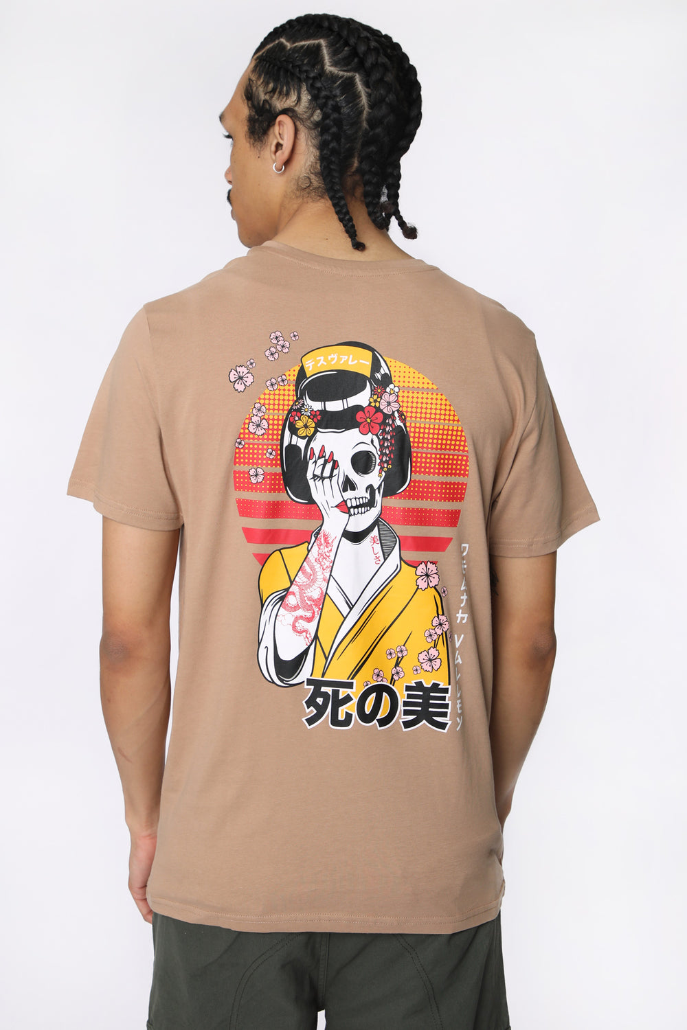 T-Shirt Imprimé Geisha Death Valley Homme T-Shirt Imprimé Geisha Death Valley Homme