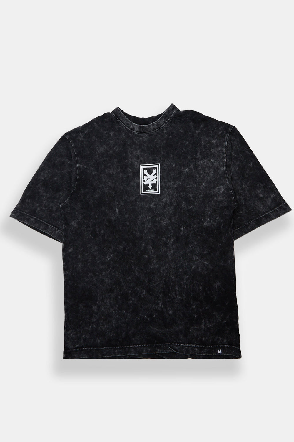 Zoo York Square Logo Washed Oversized Tee Zoo York Square Logo Washed Oversized Tee
