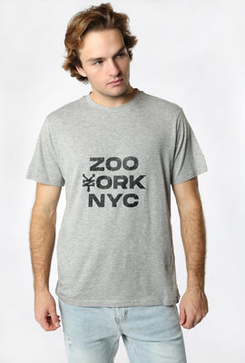 T-Shirt Imprimé Logo NYC Zoo York Homme