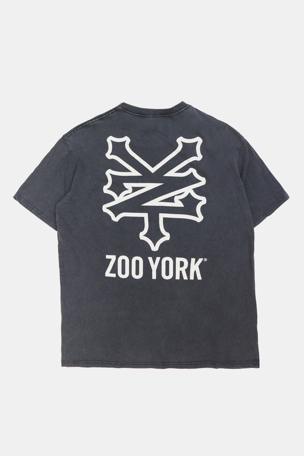 T-shirt délavé à coupe décontractée Zoo York Homme T-shirt délavé à coupe décontractée Zoo York Homme