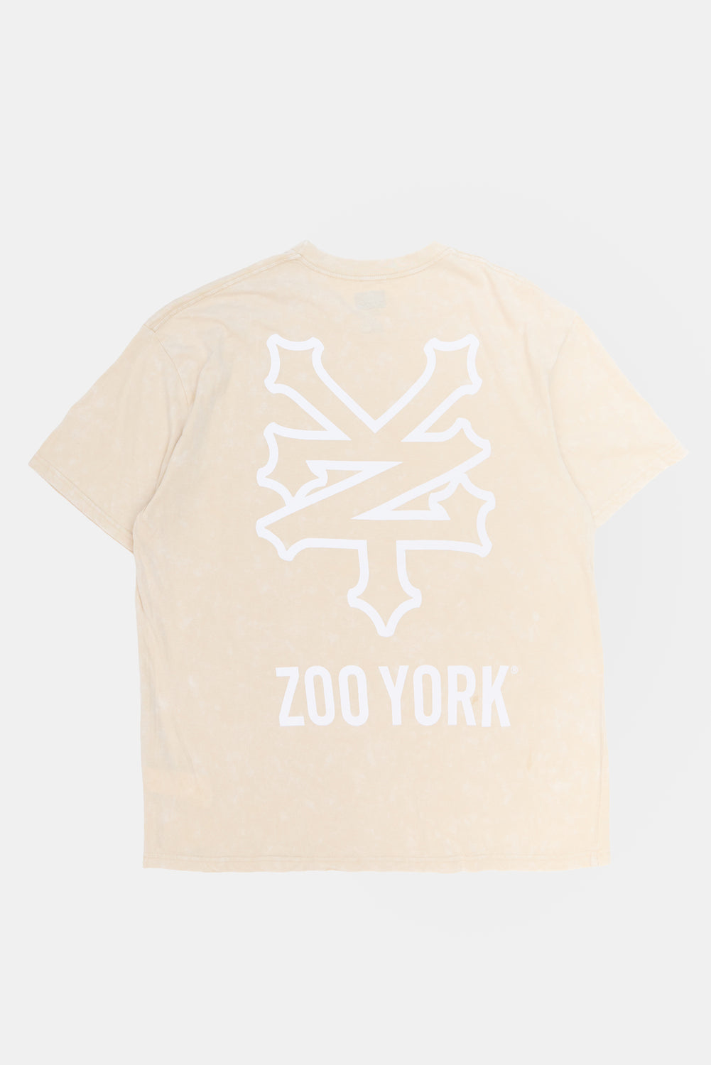 T-shirt délavé à coupe décontractée Zoo York Homme T-shirt délavé à coupe décontractée Zoo York Homme