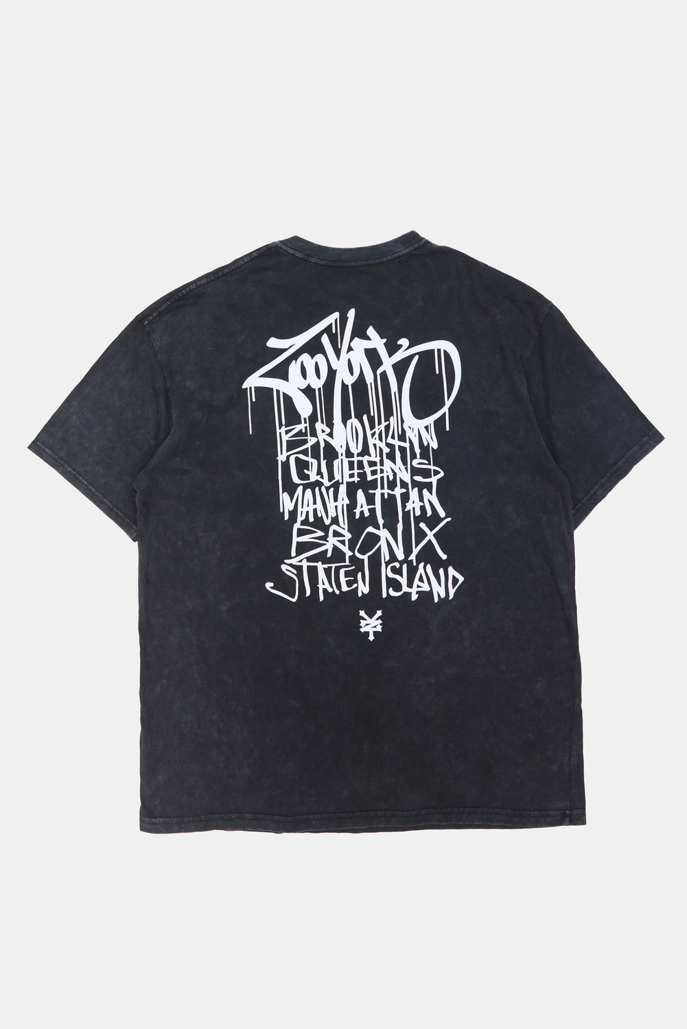 Zoo York Mens Washed Relaxed Logo T-Shirt Zoo York Mens Washed Relaxed Logo T-Shirt