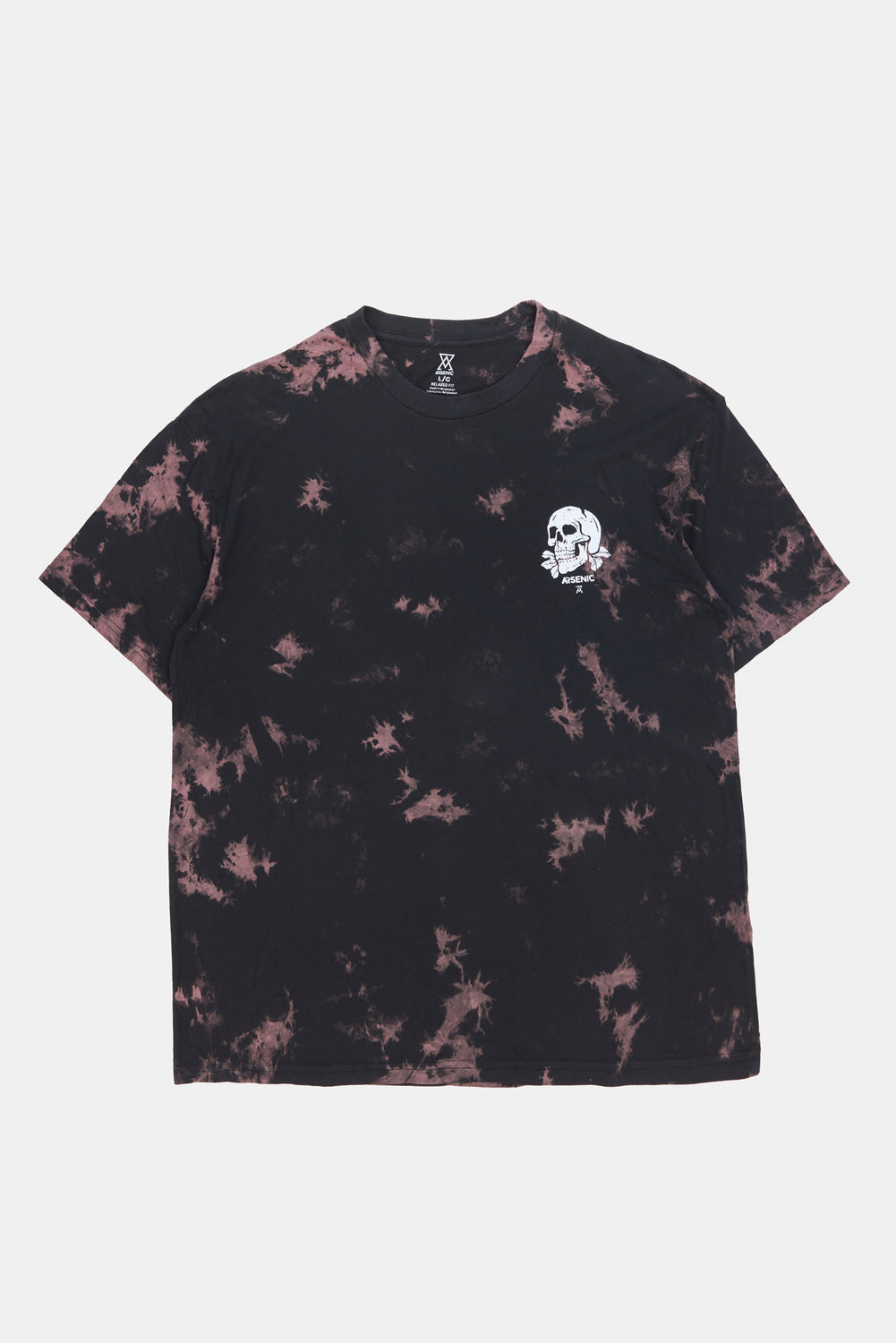 T-shirt tie-dye imprimé Arsenic Homme T-shirt tie-dye imprimé Arsenic Homme