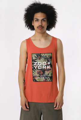 Camisole Imprimée Logo Tropicale Zoo York Homme