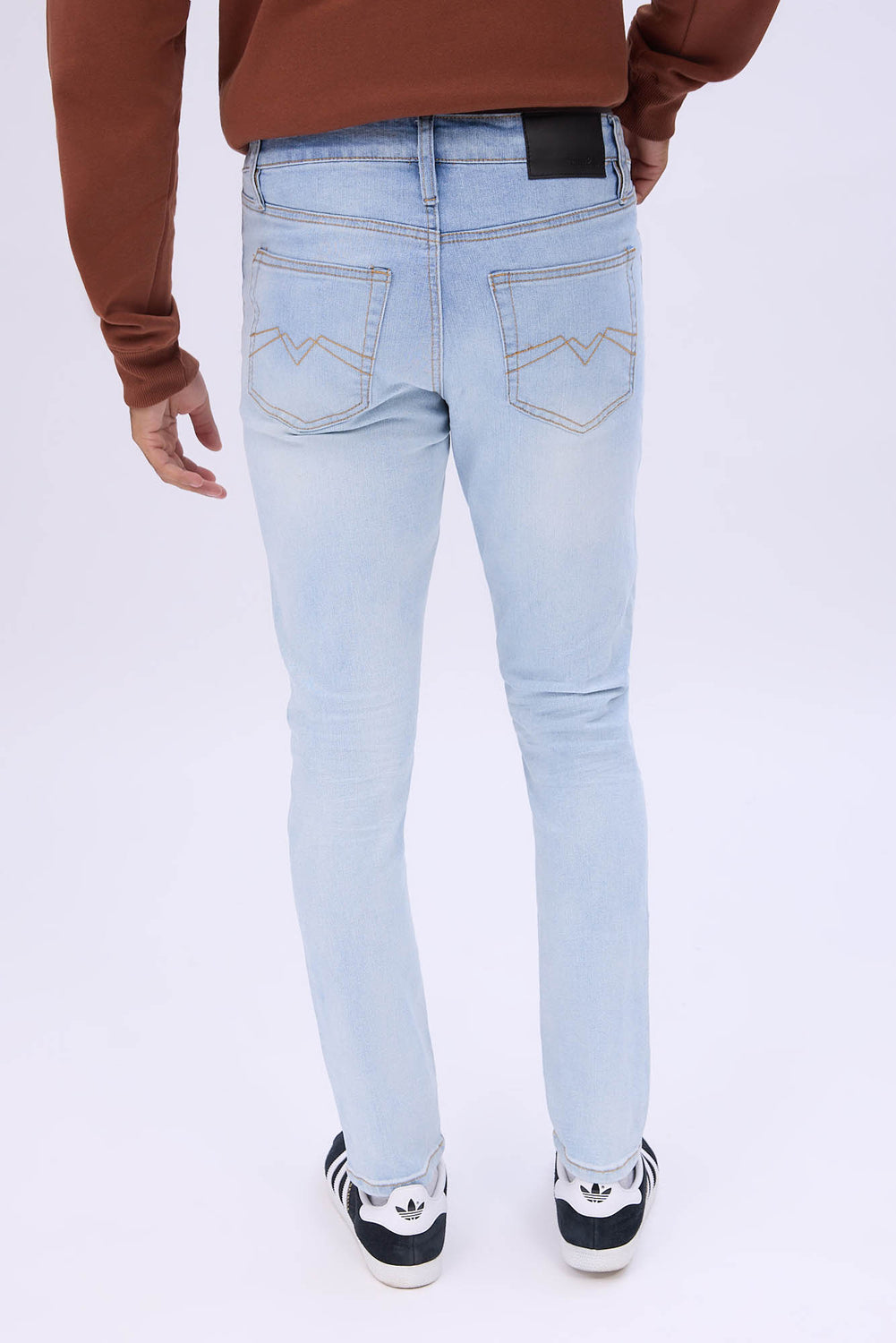 Mens Light Blue Super Skinny Jeans Mens Light Blue Super Skinny Jeans