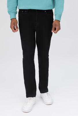 West49 Mens Black Slim Jeans