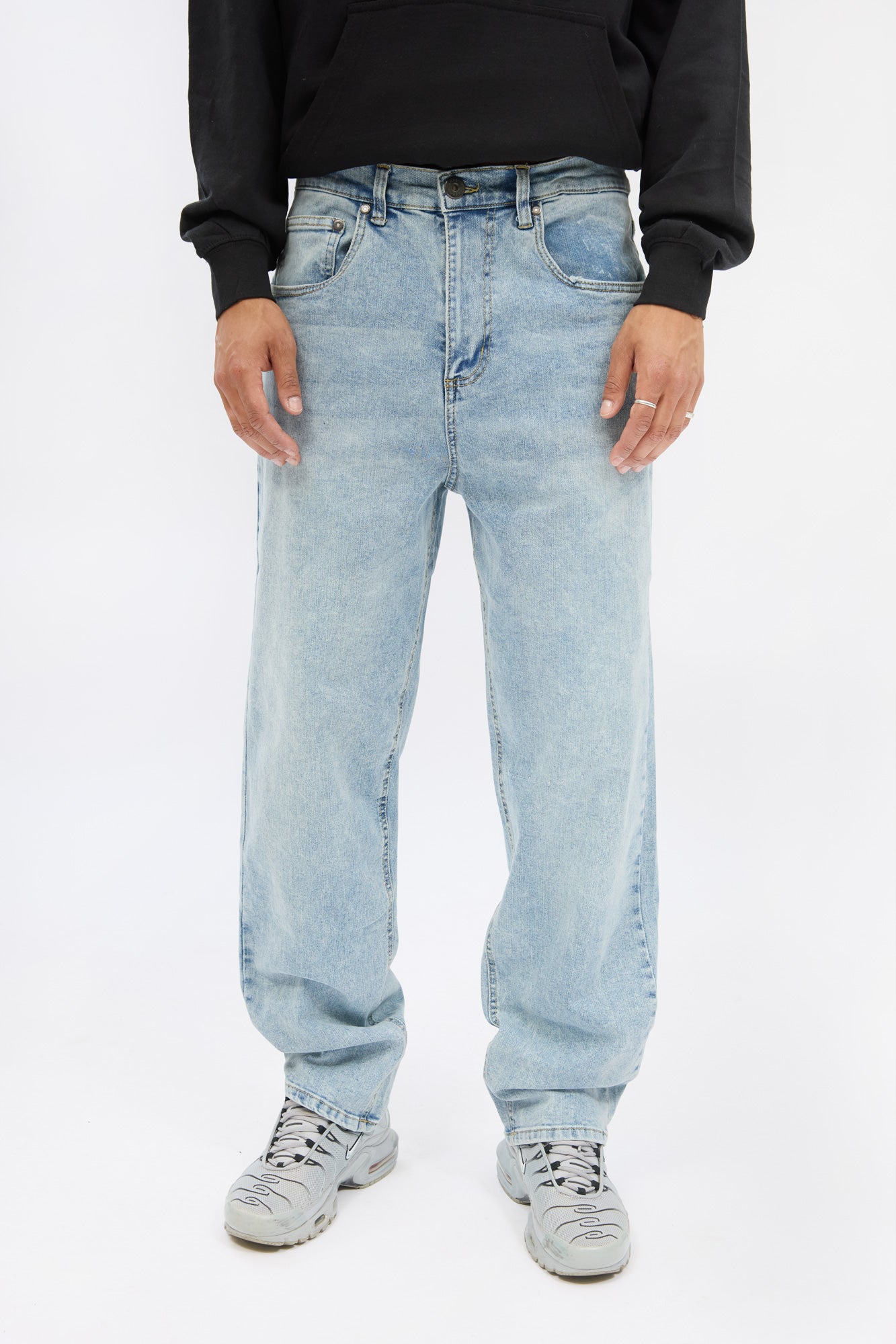 Arsenic Mens LSW Loose Jeans - Navy /