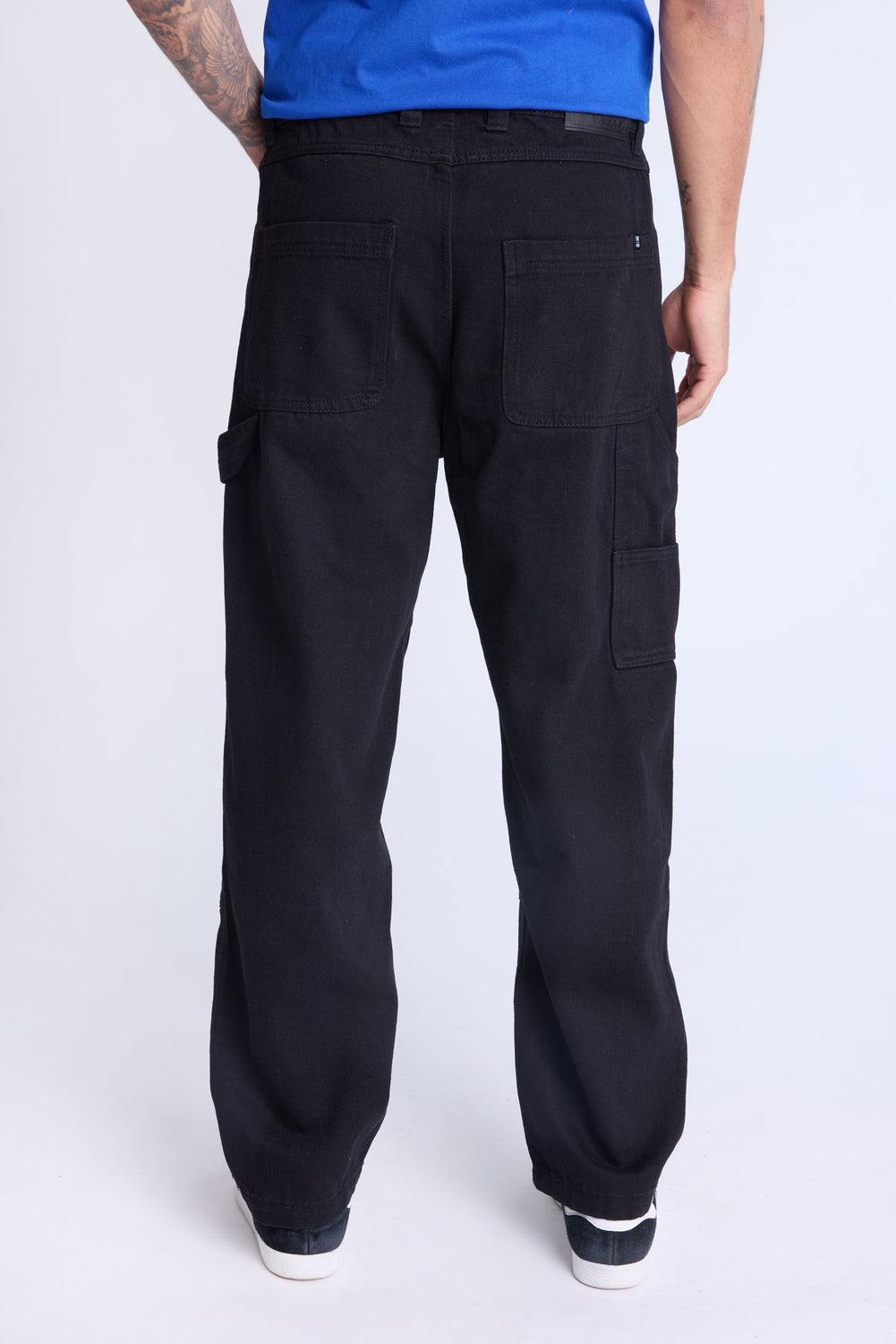 West49 Mens Black Carpenter Jeans West49 Mens Black Carpenter Jeans