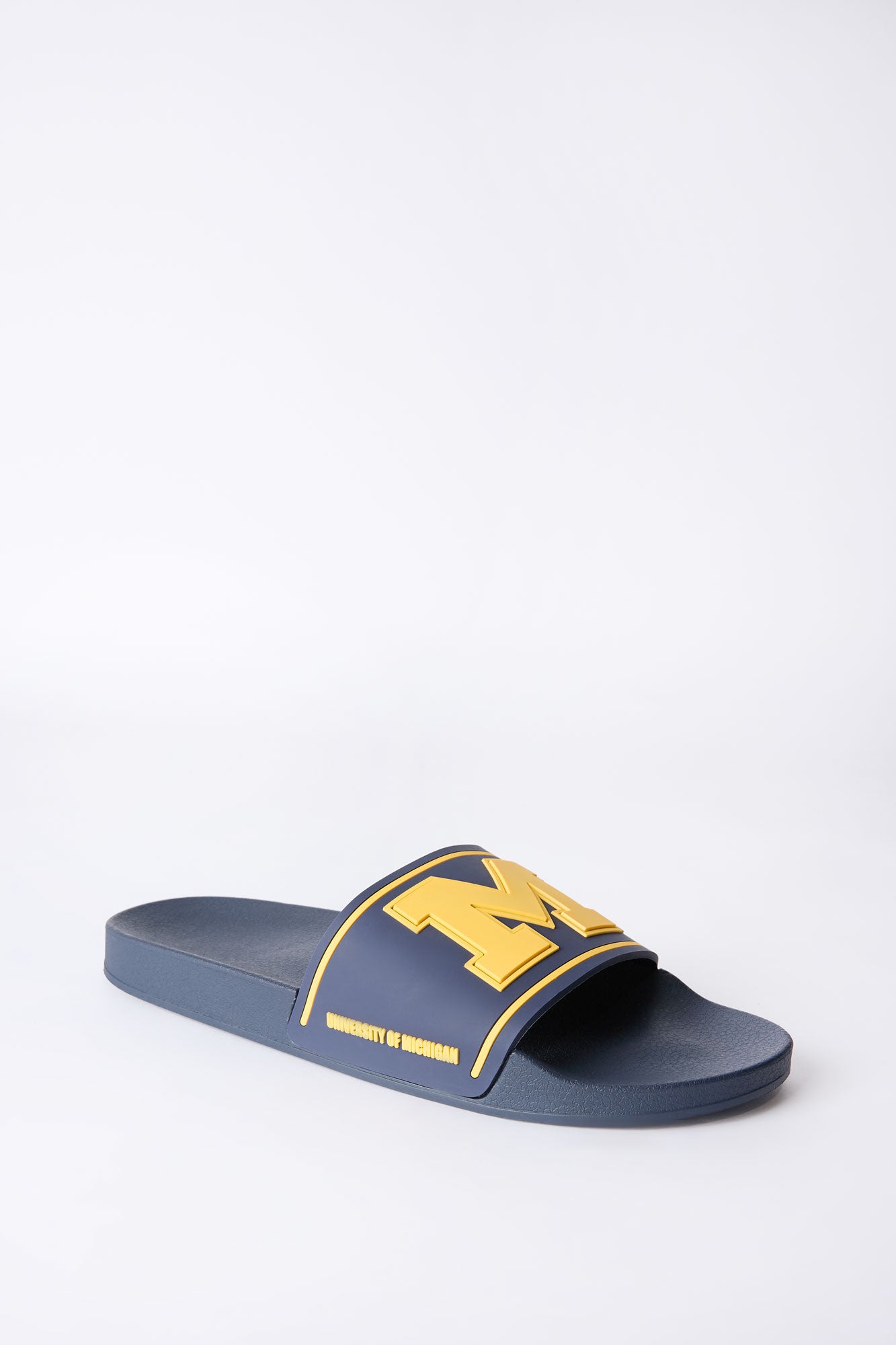 Mens University Of Michigan Slides - Navy /