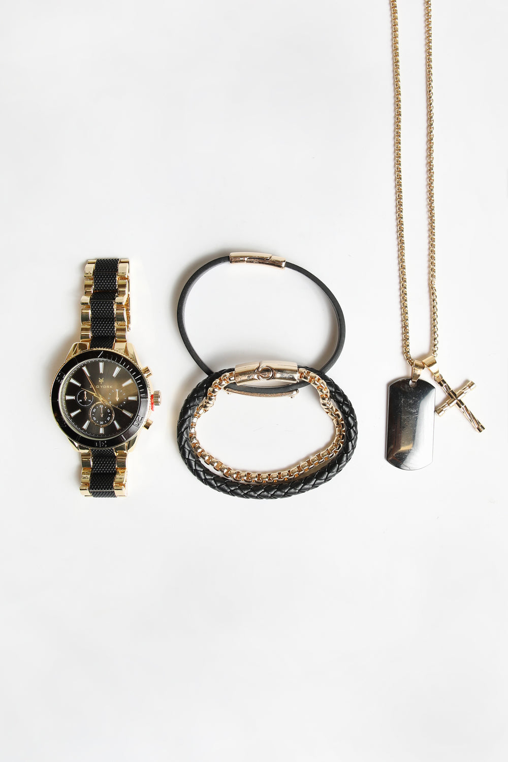 Montre Dorée et Noire Zoo York Homme Montre Dorée et Noire Zoo York Homme