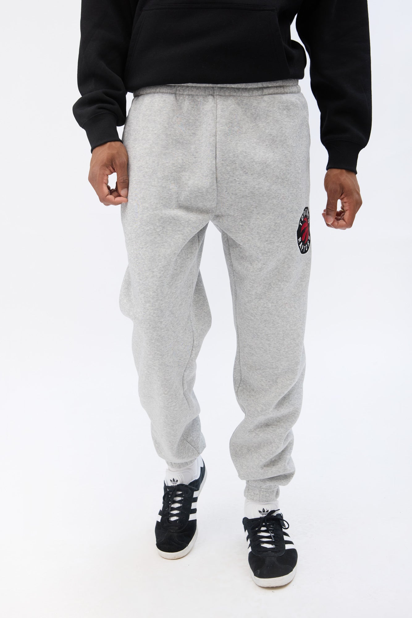 Mens Toronto Raptors Sweatpant - Heather Grey /