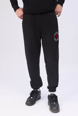 Mens Toronto Raptors Embroidered Logo Sweatpant