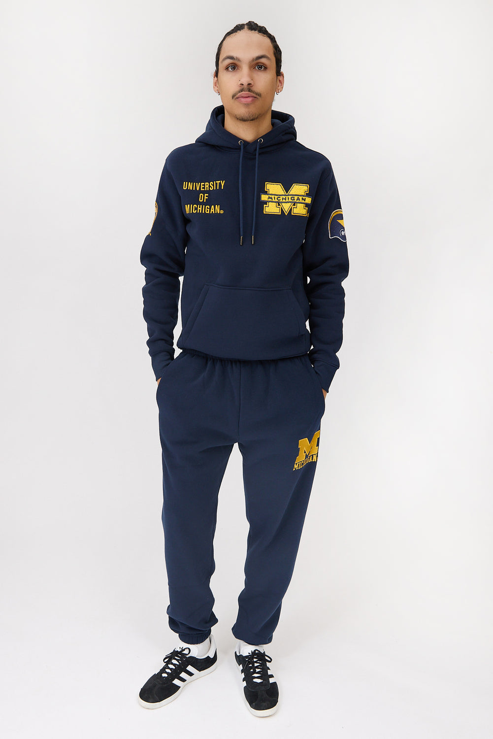 Jogger en molleton logo Michigan homme Jogger en molleton logo Michigan homme