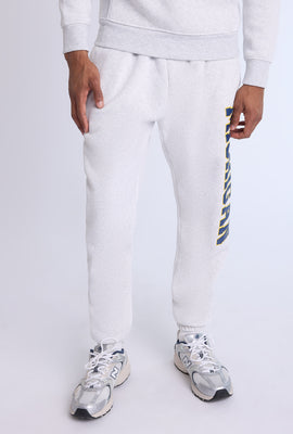 Jogger en molleton logo Michigan homme