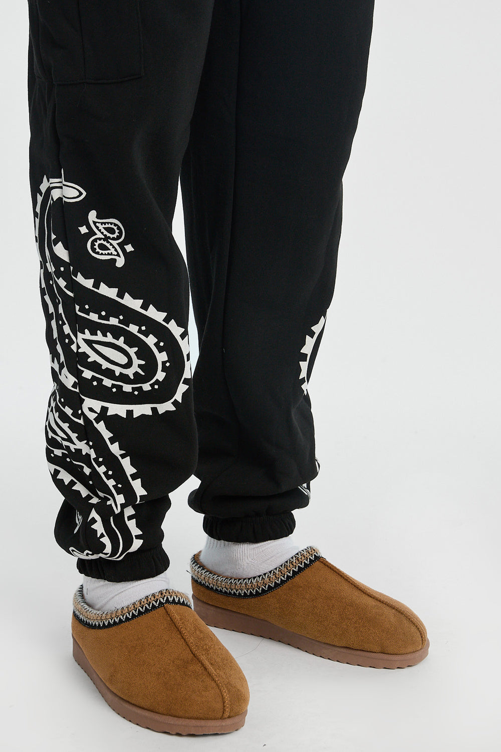 Mens Crooks & Castles Racing Cargo Sweatpant Mens Crooks & Castles Racing Cargo Sweatpant