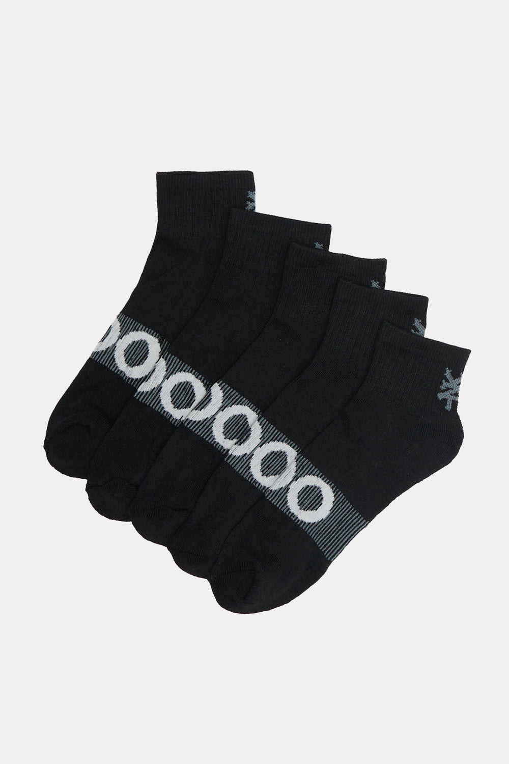 Zoo York Mens 5-Pack Athletic Ankle Socks Zoo York Mens 5-Pack Athletic Ankle Socks