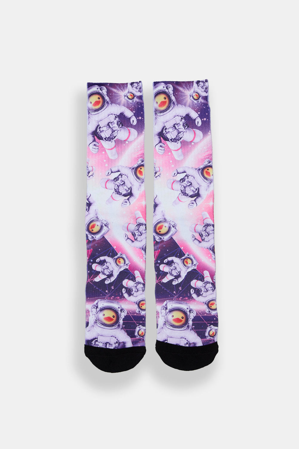 Zoo York Astronaut Ducks Printed Crew Socks Zoo York Astronaut Ducks Printed Crew Socks
