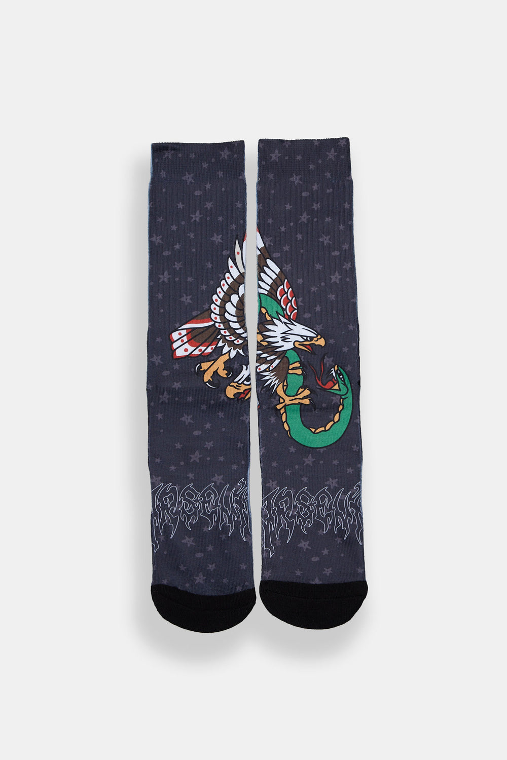 Chaussettes imprimées aigle Arsenic Chaussettes imprimées aigle Arsenic